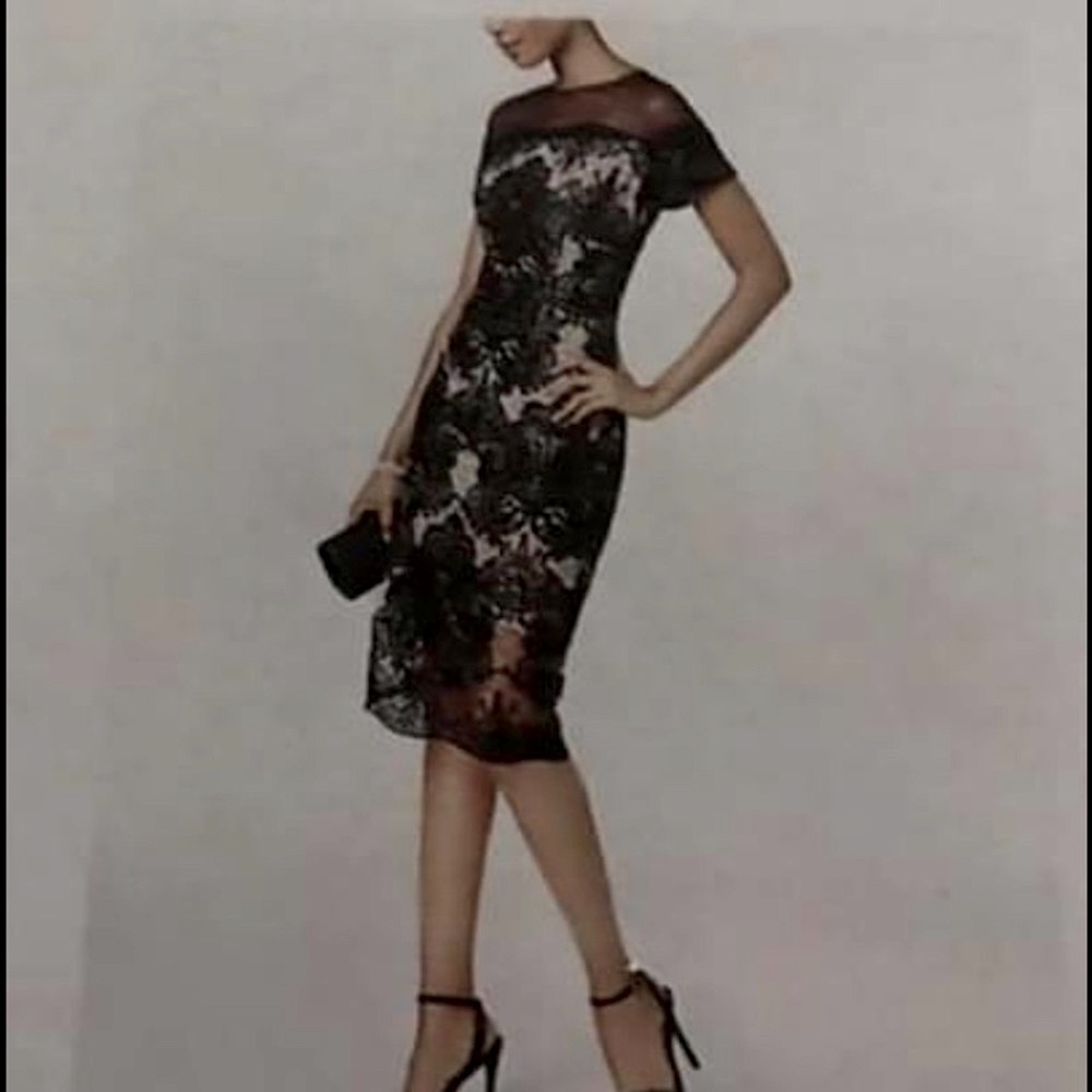 Very pretty, black lace dress. Worn only once.